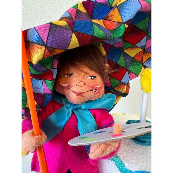 Vintage Annalee Doll Society Logo Kid 15th Anniversary Doll 1998-1999 - Picture 5 of 9